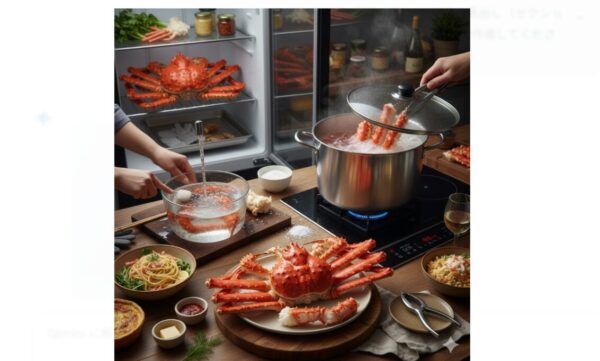 タラバガニ 茹で時間