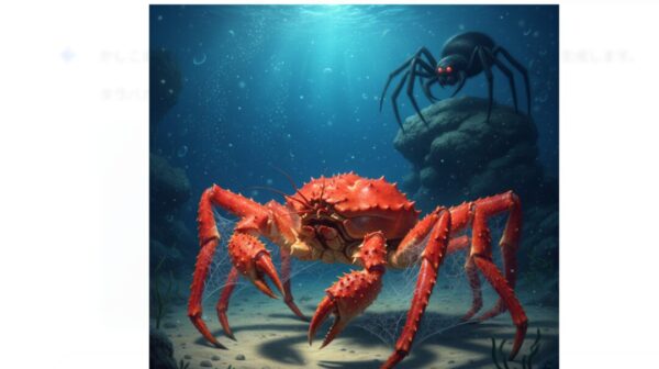 タラバガニ くも